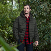 弹道猫 外套户外休闲冬 金标带帽大码 袋鼠排骨男士 棉服Primaloft