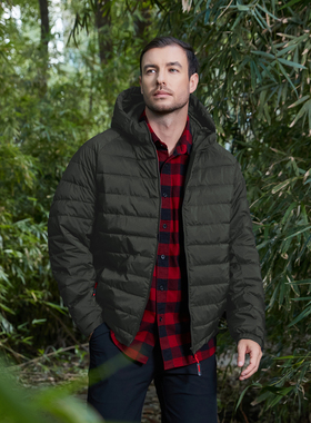 弹道猫 袋鼠排骨男士棉服Primaloft 金标带帽大码外套户外休闲冬