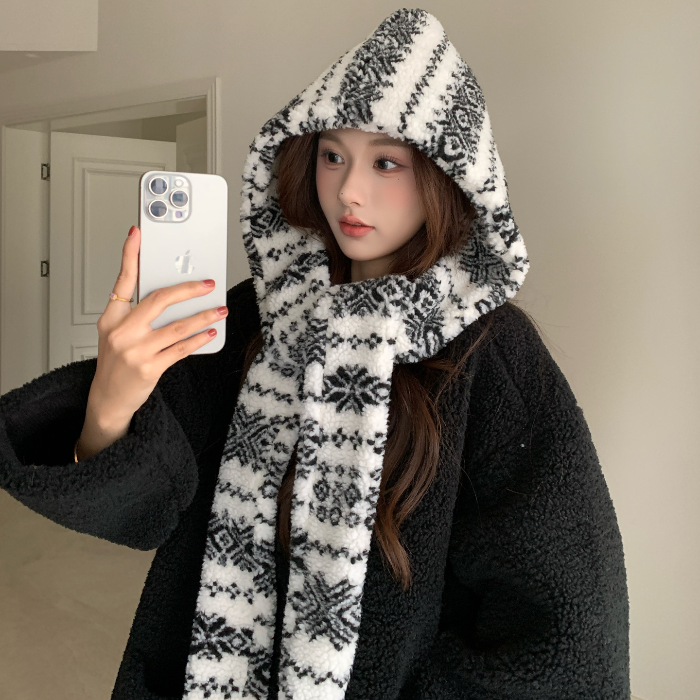 帽子女款2025新款冬季学生高级感