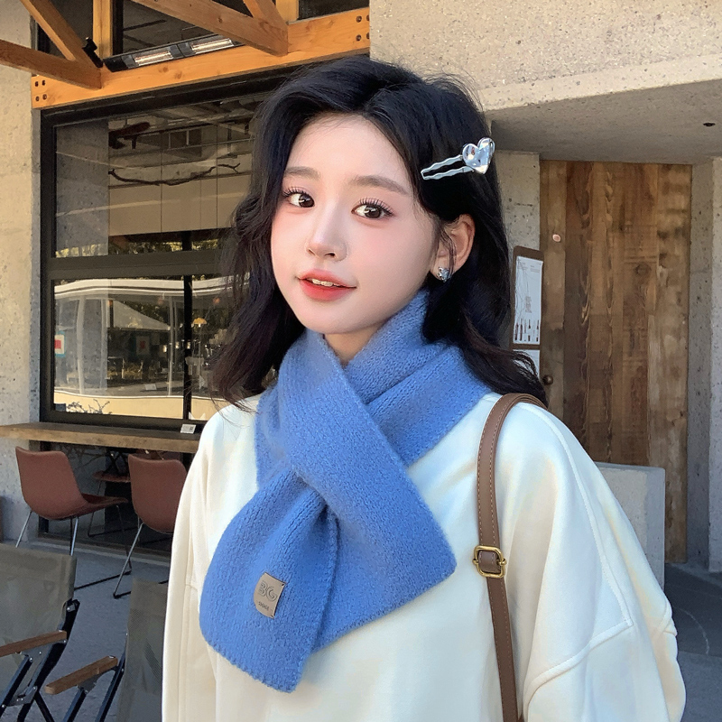 围巾女款2025新款冬季学生高级感