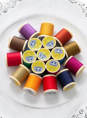 DMC法国ART202进口手缝线布艺家用缝被线针线压线拼布缝纫机细线