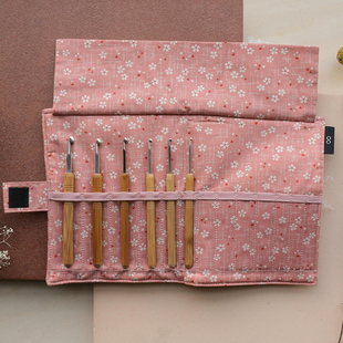 日本KA seeknit炭治铝竹钩针7根毛线编织针毛衣针勾针手工DIY工具