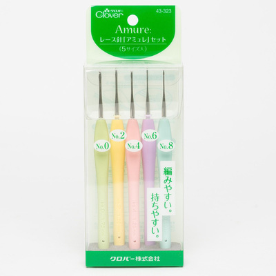 日本可乐CLOVER进口蕾丝钩针包邮