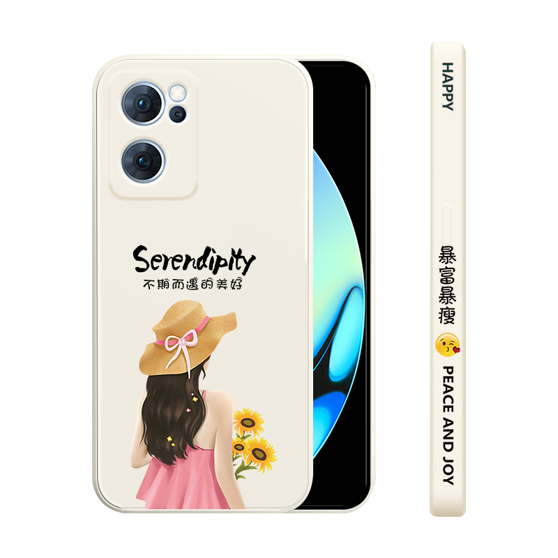 适用opporeno7手机壳新款液态硅胶软壳女神reno7pro简约创意reno7se全包防摔高级pr0网红超薄保护套不