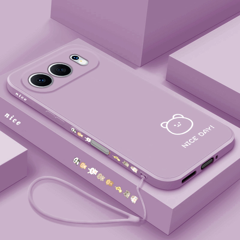 适用荣耀500手机壳华为Honor500Pro新款液态硅胶保护套五百高级镜头全包防摔5OO简约个性外壳男女Por线条小熊,3C数码配件,手机保护套/壳,淘宝优惠券,粉丝福利购,淘宝优惠卷