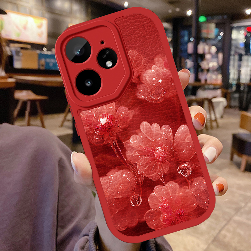 小羊皮硅胶软壳全包防摔