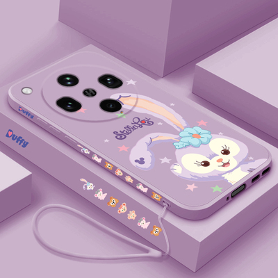 适用oppofindx8ultra手机壳新款FindX8S+液态硅胶保护套OPPO高级镜头全包防摔卡通时尚软壳女0pp0可爱星黛露