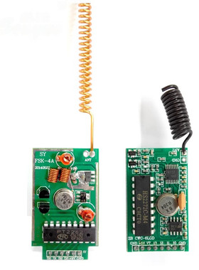 大功率PT2262无线收发模块/超外差L4/M4接收板配远距离发射模块