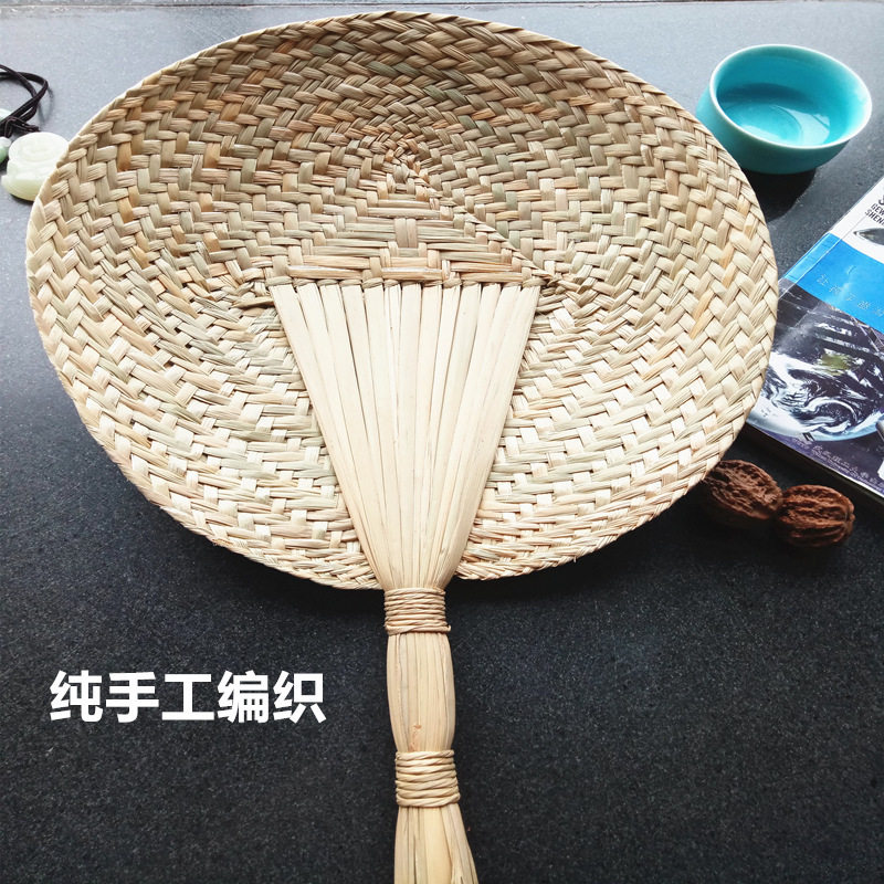 蒲扇手摇扇手工编织大芭蕉烧烤夏季棕叶济公老人驱蚊清凉老式扇子