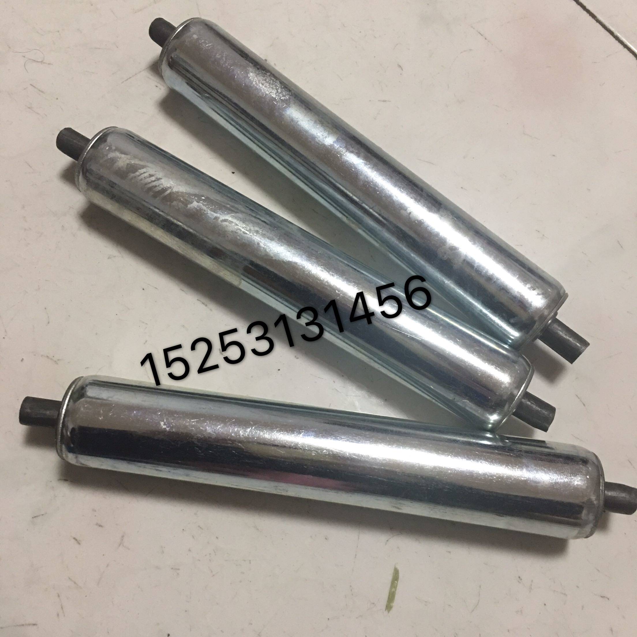 双头锯塑料滚筒断桥铝合金塑钢型材不锈钢托料棍双头精密锯拖料架