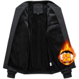 冬季韩版男士加绒加厚修身立领棉衣外套潮流百搭棉服1831加绒-P60，男装棉衣，星座1703A-1
