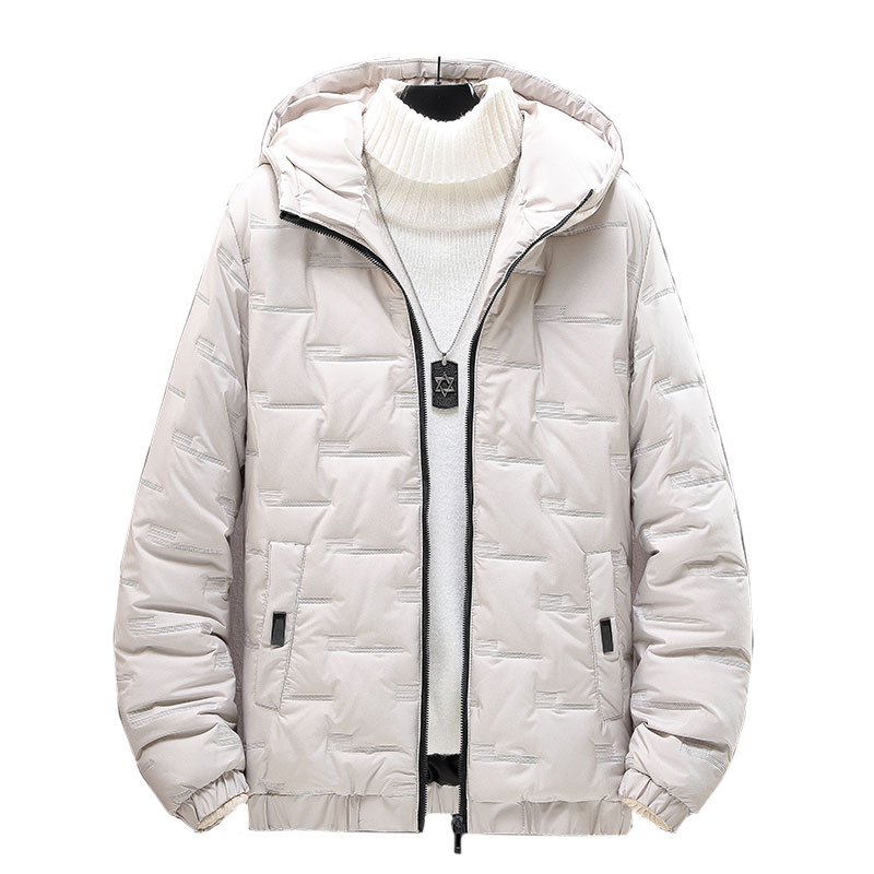 2025冬季+轻薄短款大码连帽辑格棉服棉衣潮流面包服男M9228-P43,男装棉衣,星座1703A-1