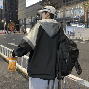 2025春秋季新款男士休闲外套韩版潮流男生棒球服工装夹克 X91-P55图片