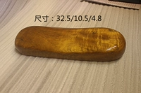 Военный зеленый темный золотой проволочный шейный подушка 32,5-10,5-4,8