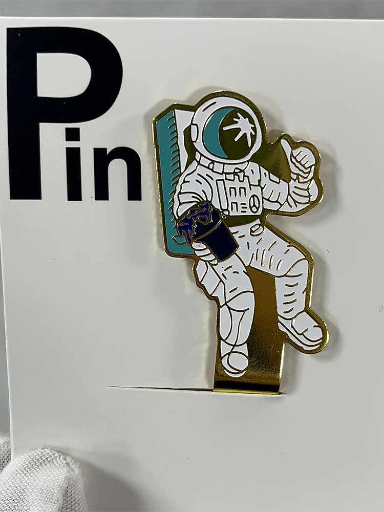 New EraHat Pins MLB 棒球队帽子徽章装饰品全金属暴力熊搪瓷帽夹