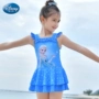 Disney Frozen Children Đồ bơi Cô gái Cô gái Big Boy Bộ đồ một mảnh Công chúa Đồ bơi dễ thương - Bộ đồ bơi của Kid bikini cho trẻ