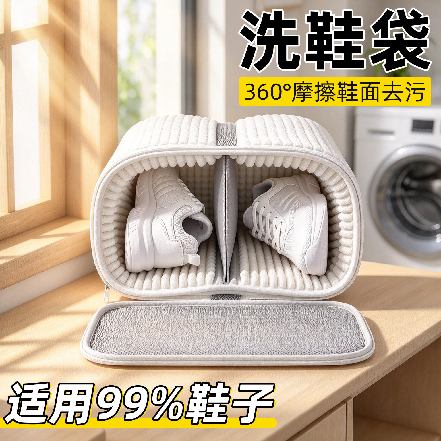 洗鞋袋滚筒洗衣机洗鞋袋