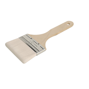 木柄加厚油漆刷羊毛刷工业清洁除尘软毛刷4寸水性涂料乳胶漆刷子