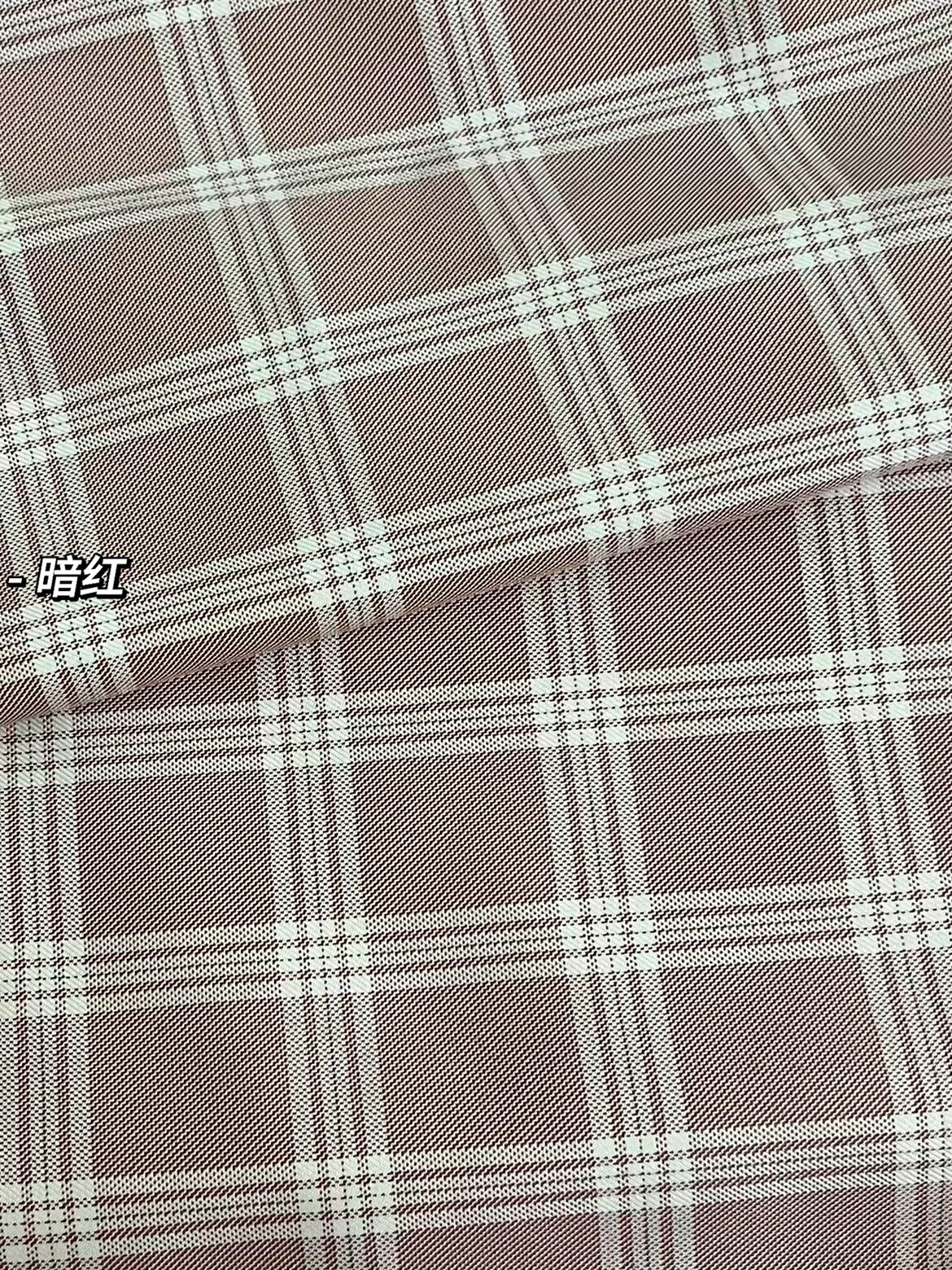 8859 원사 염색 작은 신선한 격자 무늬 바지 스커트 모자 가방 DIY 식탁보 피크닉 천 소파 커버 패브릭