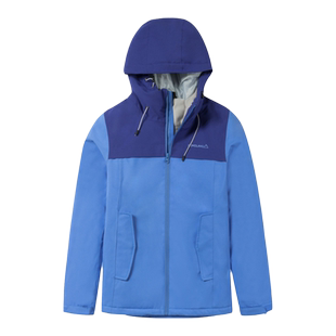 骆驼珠穆朗玛系列户外夹棉冲锋衣女防风防水拼色登山服外套男