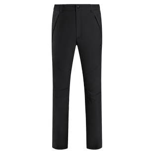 骆驼户外冲锋裤男女款秋冬防水防风透气登山滑雪裤加绒保暖硬壳裤