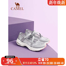 网面鞋 新款 女镂空透气轻弹厚底网鞋 单鞋 骆驼女鞋 女妈妈鞋 夏季