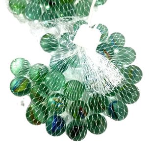 玻璃球游戏机弹珠跳棋琉璃球配件网袋七彩儿童玩具滚滚怀旧玻璃球