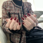 gel 红色显白车厘子色酒红色 028罐装 甲油胶 光疗甲油胶