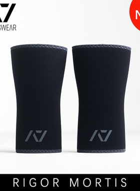 A7护膝7毫米PRO影石灰套膝深蹲硬拉卧推力量举护腿健身IPF大力士