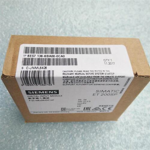安全型输入输出PLC模块 6ES7136-6BA00-0CA0  6ES7331-7HF01-0AB0