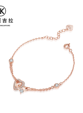 幸运吉拉luckykila相女爱心戒指