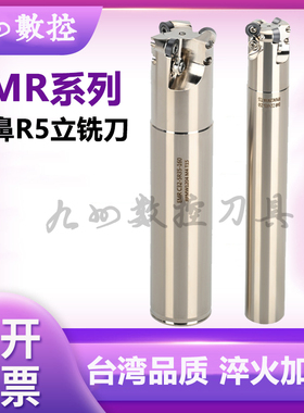 EMR圆鼻铣刀杆5R20 5R25 5R30 5R35抗震圆弧立铣刀数控铣平面端面