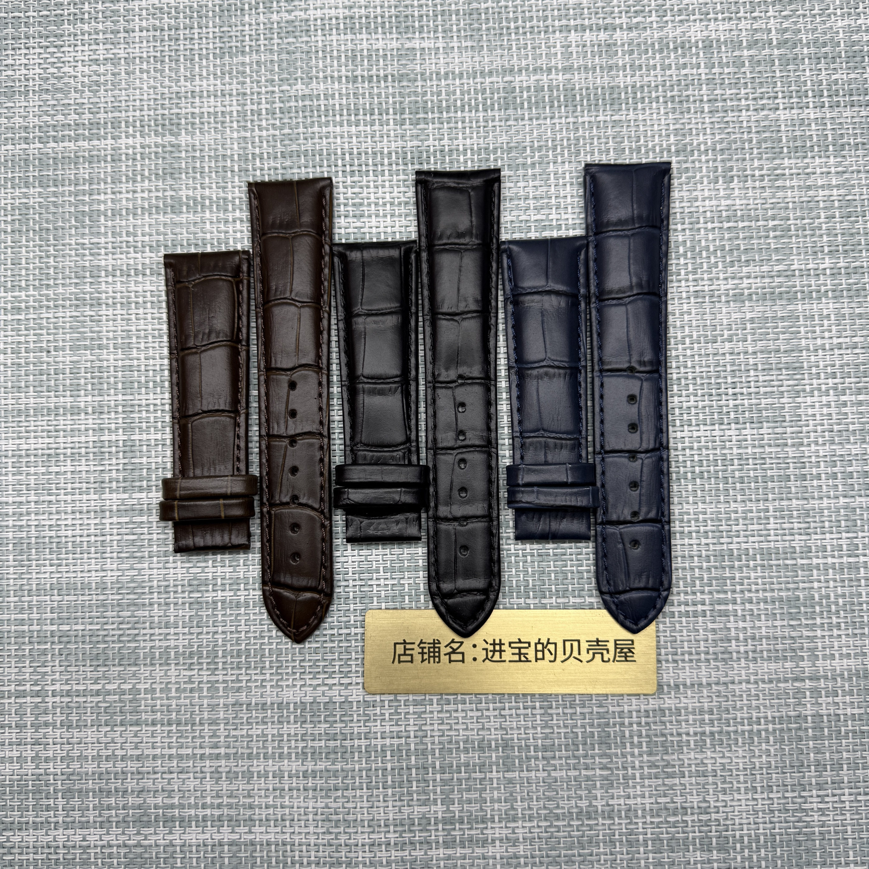 适配1853天梭杜鲁尔系列T099原装皮带 T099407A T099408A真皮表带