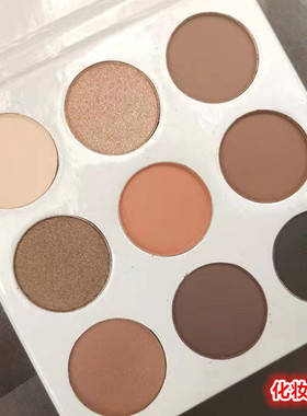 新款高品质现货9色眼影圣诞款修容古铜大地眼影盘