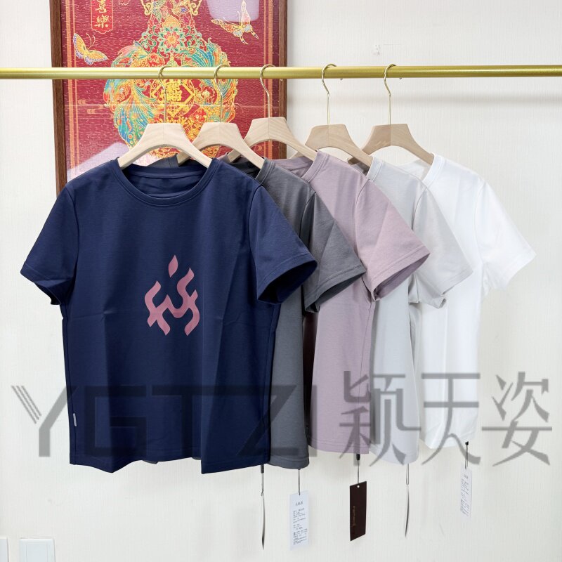 菲玛掂2026春夏显瘦短袖T恤