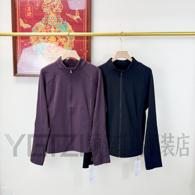 菲玛掂秋季新款速干拉链外套女