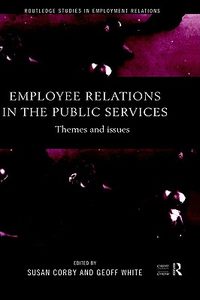 【预售】Employee Relations in the Public Services: Themes