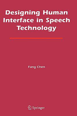 【预售】Designing Human Interface in Speech Technology