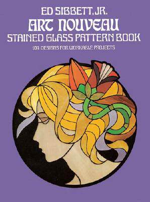 【预售】Art Nouveau Stained Glass Pattern Book