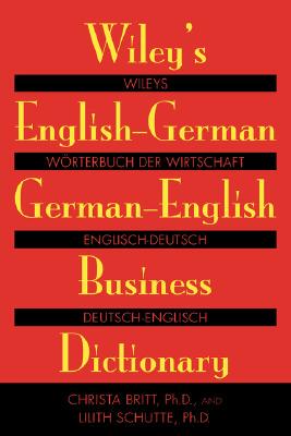 【预售】Wiley'S English-German German-English Business