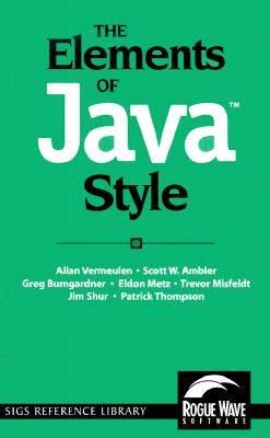 【预售】The Elements of Java Style