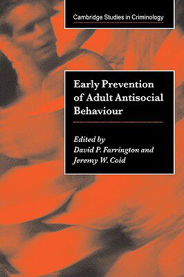 【预售】Early Prevention of Adult Antisocial Behaviour