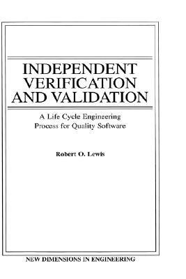 【预售】Independent Verification And Validation: Life Cycle