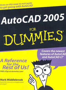 【预售】Autocad 2005 For Dummies