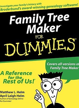【预售】Family Tree Maker For Dummies