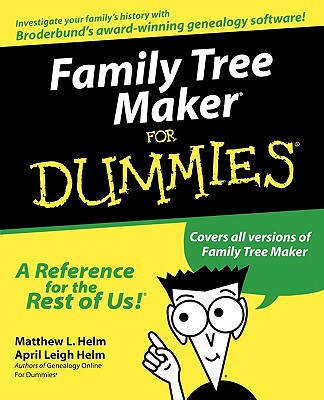 【预售】Family Tree Maker For Dummies