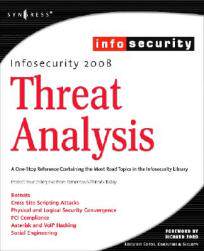 【预售】Infosecurity 2008 Threat Analysis