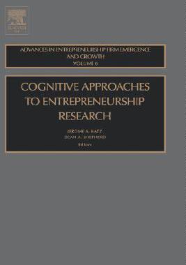 【预售】Cognitive Approaches to Entreprenuership Research