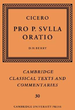 【预售】Cicero: Pro P. Sulla Oratio