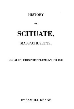 【预售】History of Scituate, Massachusetts
